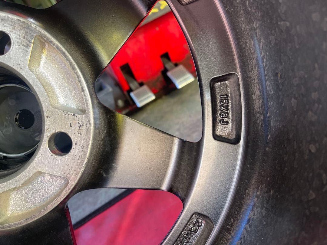 ロンシャン風 旧車 街道レーサー 暴走族 走り屋 15×8J+20/PCD100