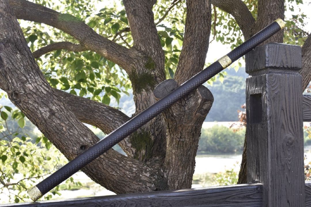 雲牡丹唐直刀 刀装具 模擬刀 日本刀 模造刀 武具