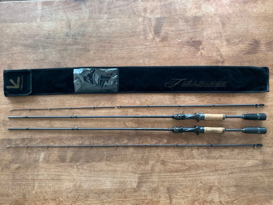 テイルウォーク フルレンジ C64ML/CC 2本セット ベイトフィネスロッド