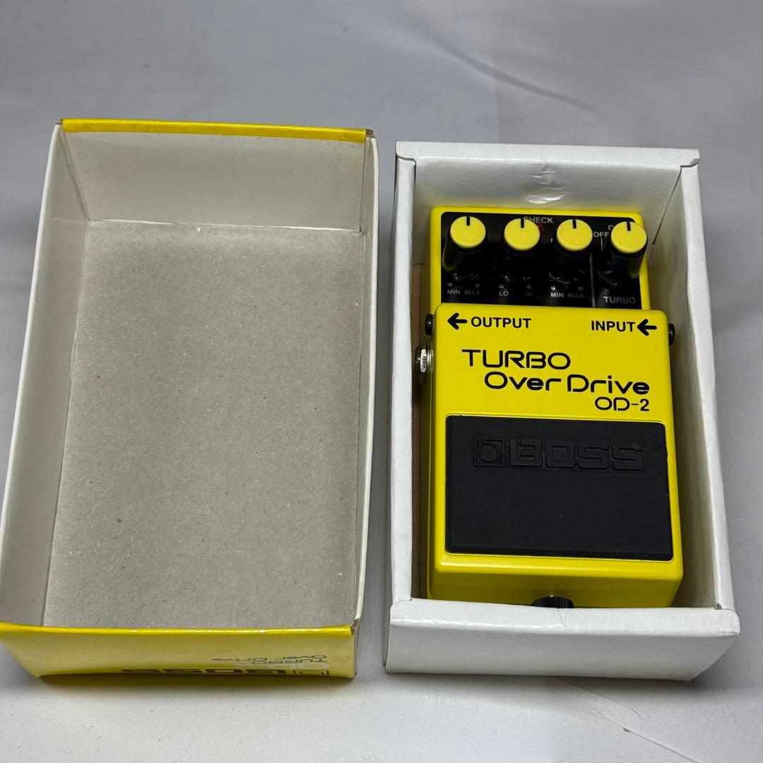 希少 超美品 日本製 BOSS ターボオーバードライブ OD-2 エフェクター
