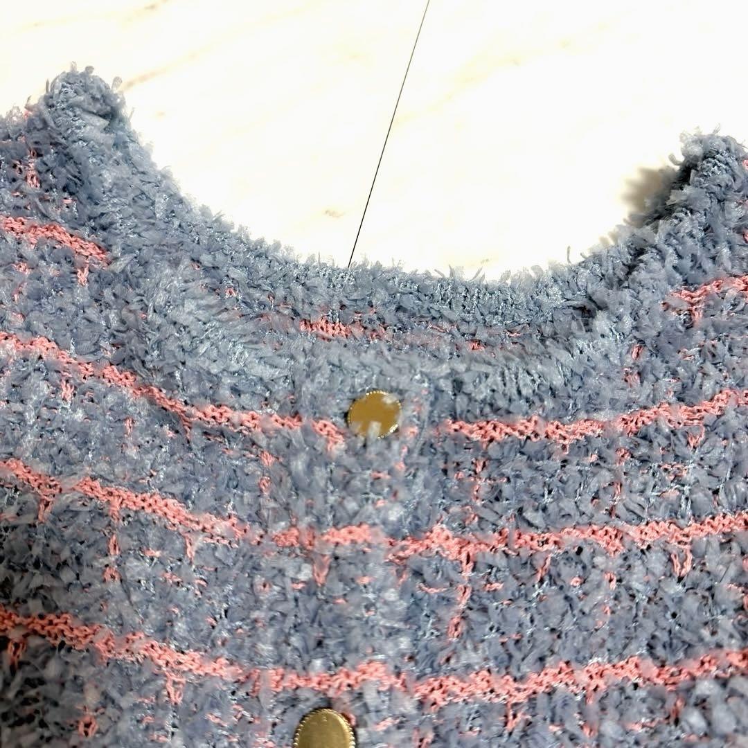 【未使用】完売品✨アナイ フロッシュ ツイード 2WAY カーディガン 金ボタン