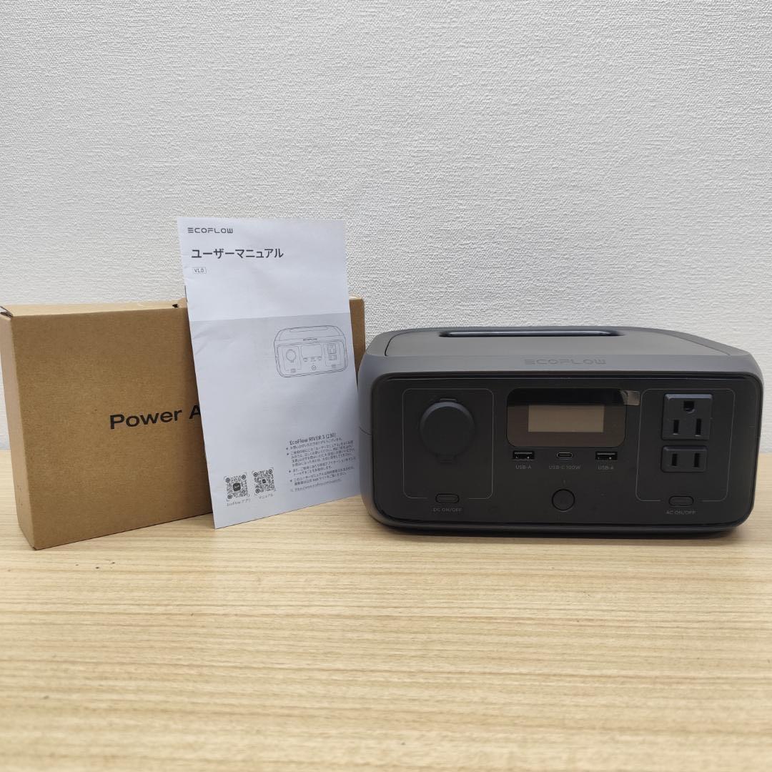 セール!【公式認定整備済品】EcoFlow  3 ポータブル電源