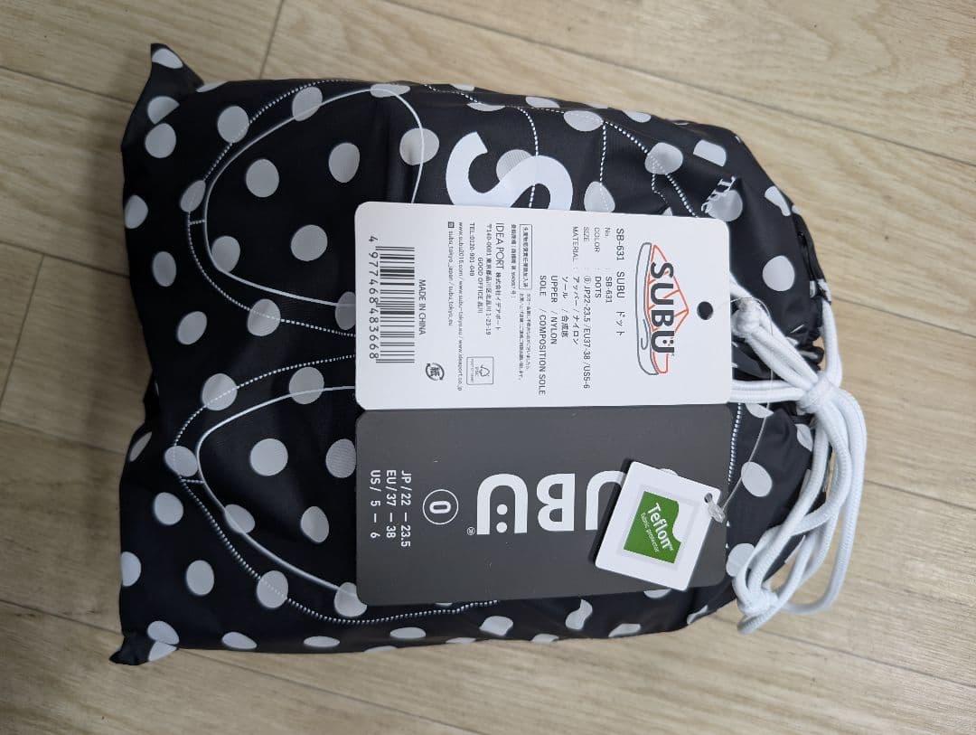 あ*い様 SUBU サンダル ドット サイズ0 スブ IVE レイちゃん着用