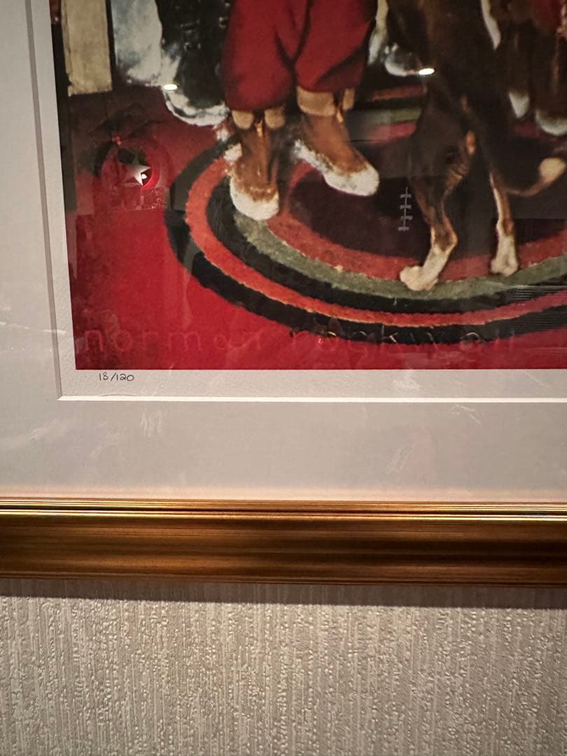 値下げ　ノーマンロックウェル 　Merry Christmas,Grandma