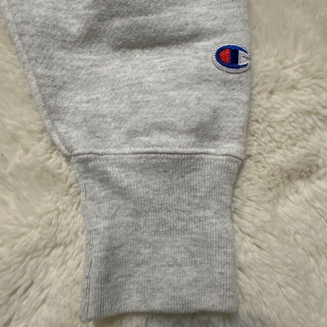 【美品】チャンピオン リバースウィーブ オハイオステート　刺繍ロゴ　Lサイズ