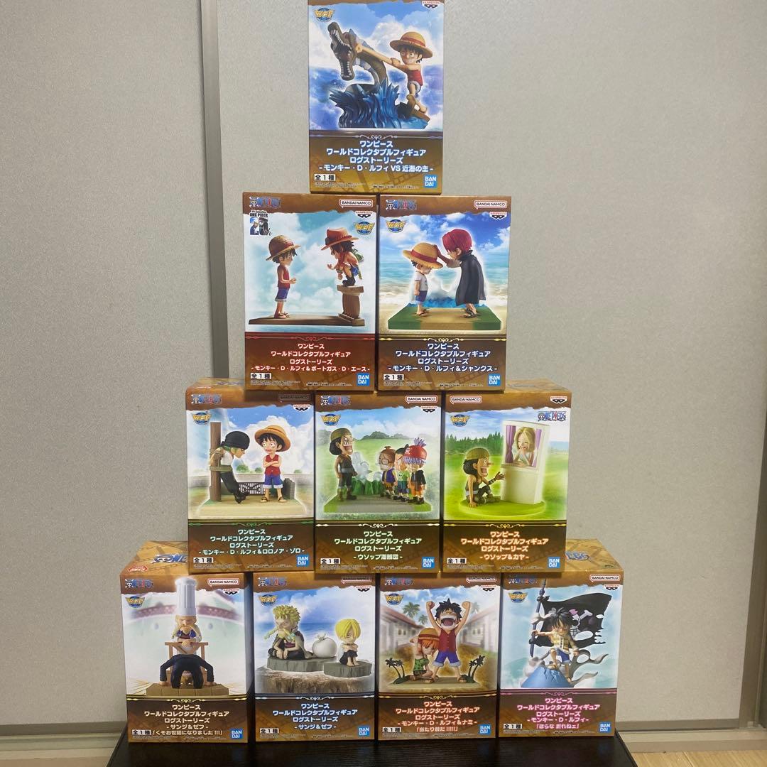 ワンピース　ワーコレ　ログストーリーズ10個セット