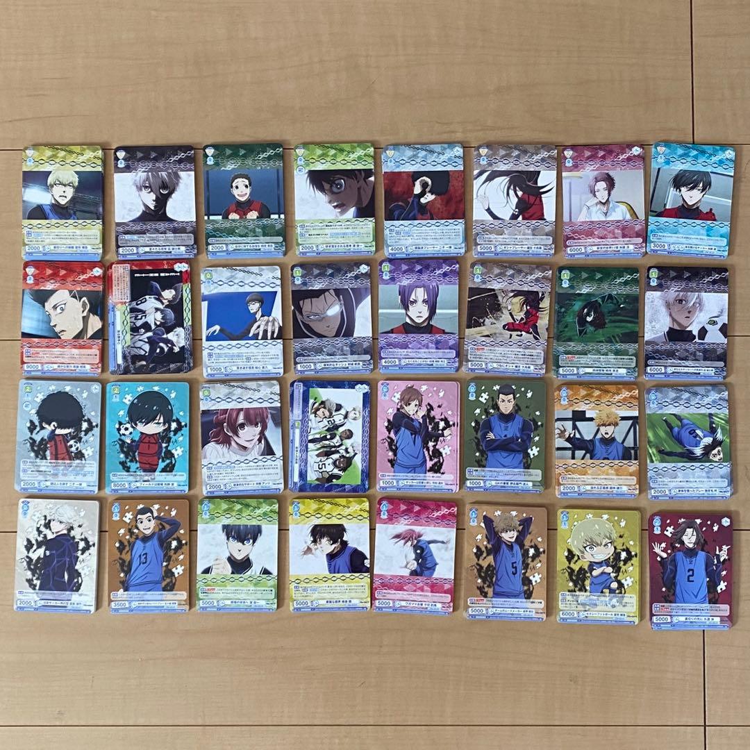 ヴァイスシュヴァルツ ブラウ ブルーロック Nのみフルコンプリート 32種