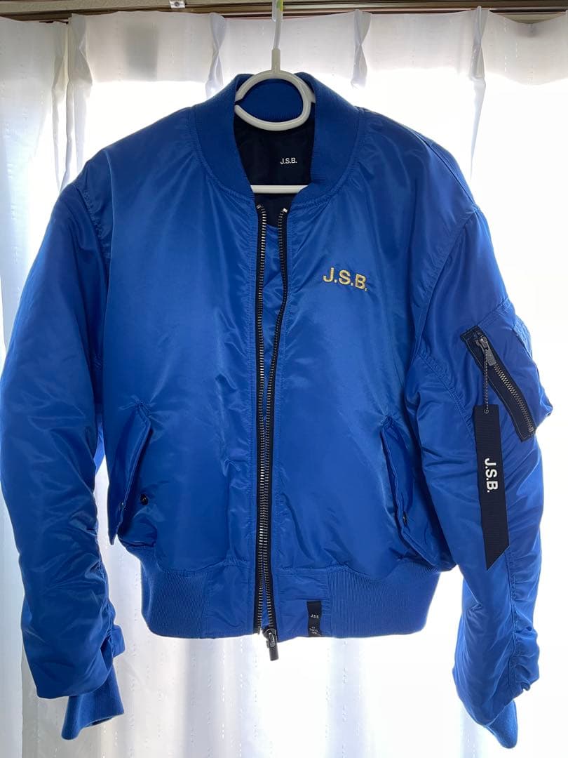 三代目JSB 10th Anniversary受注生産品 MA-1「ブルー」