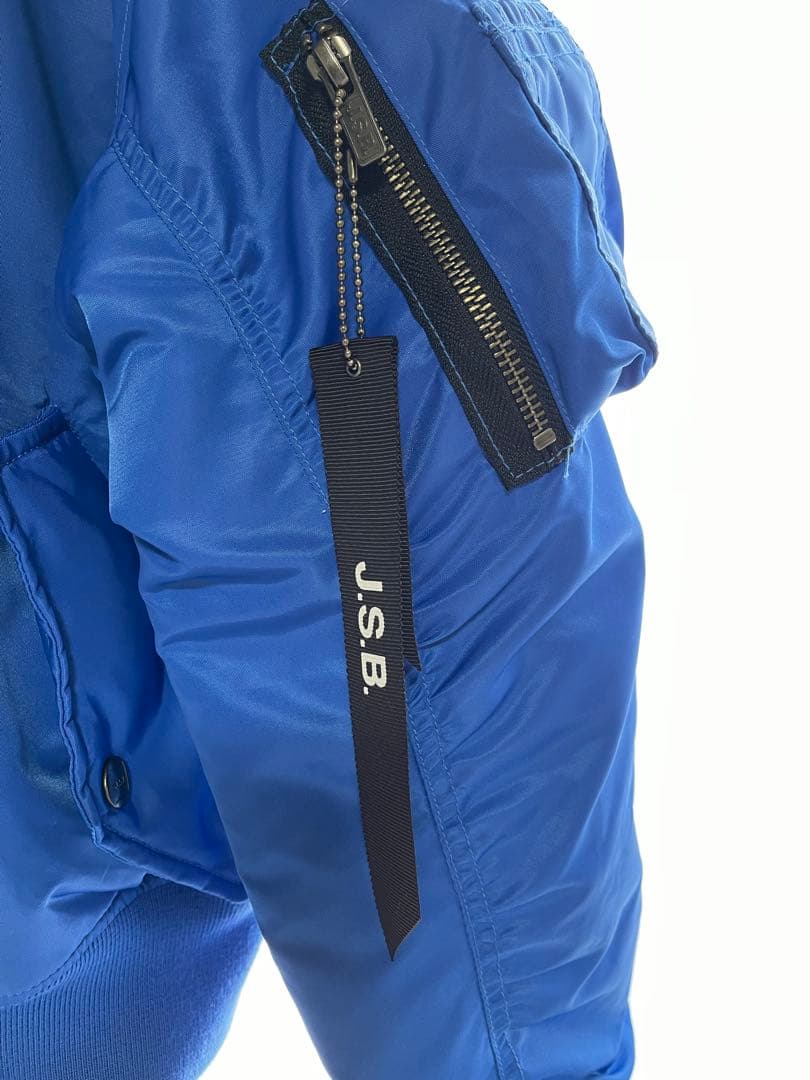 三代目JSB 10th Anniversary受注生産品 MA-1「ブルー」