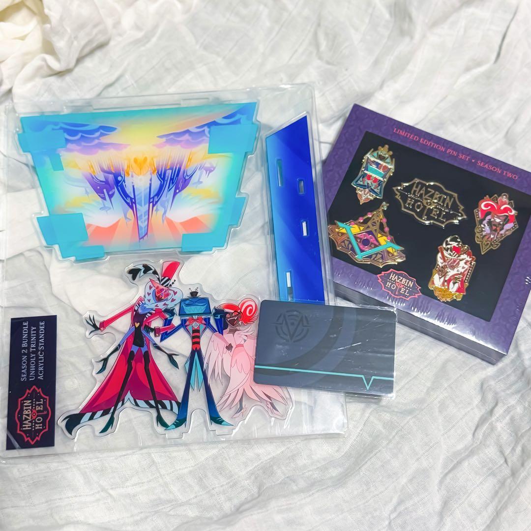 ハズビンホテル HazbinHotel Vees社員証 アクスタ ピンズ