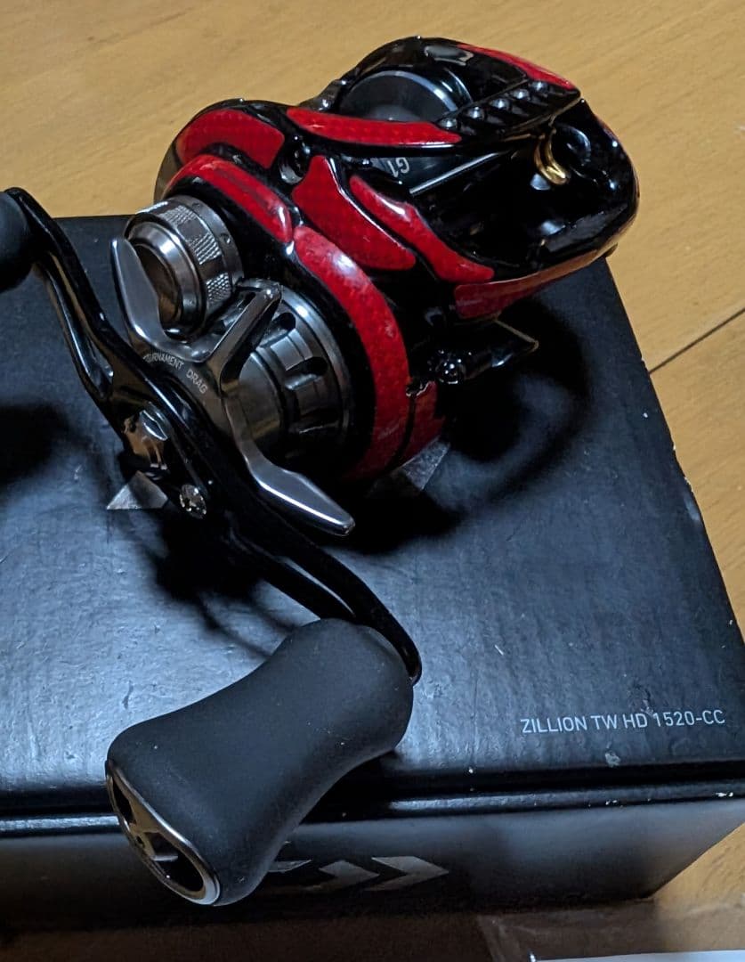 18ジリオンSH ワニーズデカール　3種のギアセット パワー ハンドルノブ