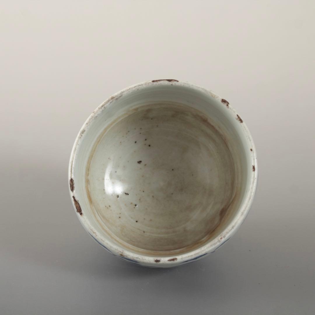 南京染付 茶碗 茶道具 中国美術 古美術 古道具