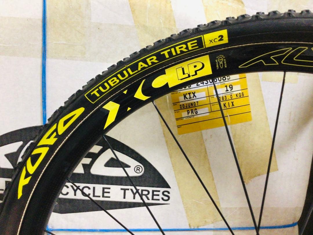 TUFO MTB 完組カーボンホイール前後セット(TU)26″XC-LP 未使用