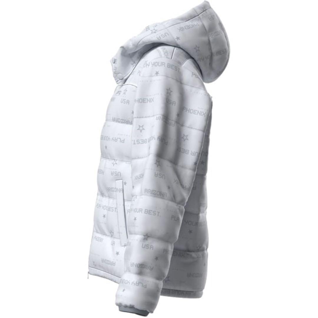 新品上下セットping 防寒レディースホワイトダウンジャケット＆パンツ