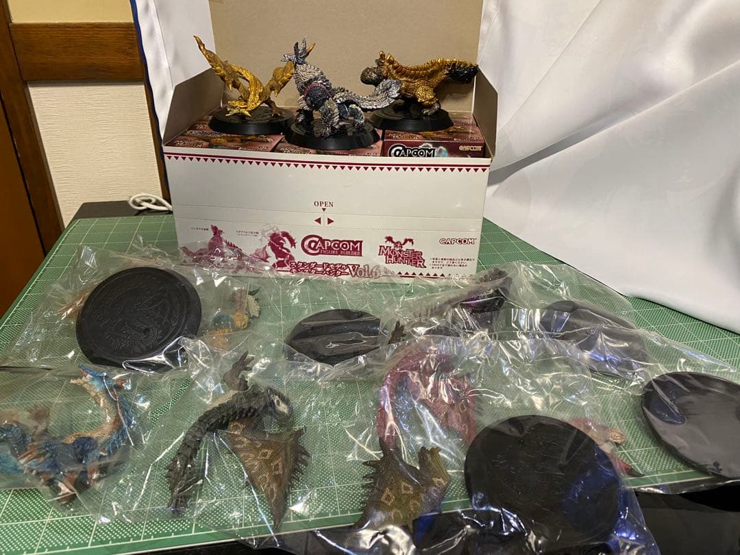 【箱付き8種セット】カプコンフィギュアビルダー モンスターハンター Vol.6