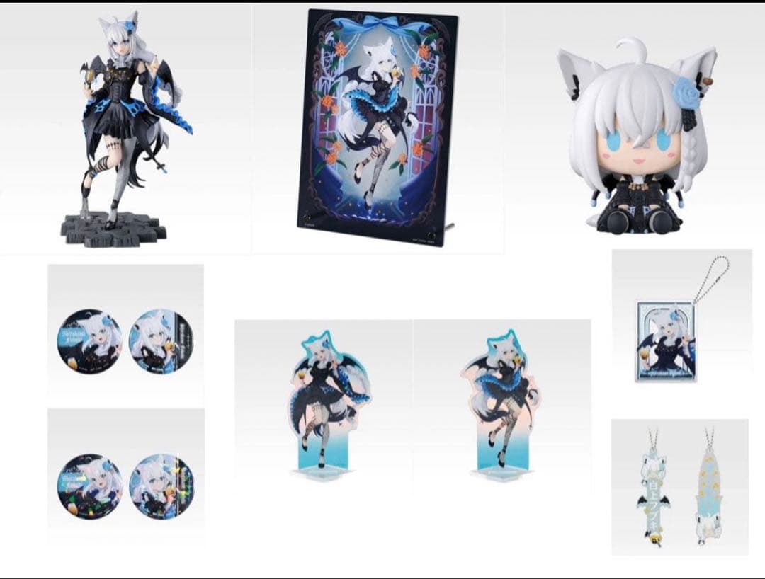 一番くじ ホロライブ〜Villain Style〜 白上フブキ コンプ