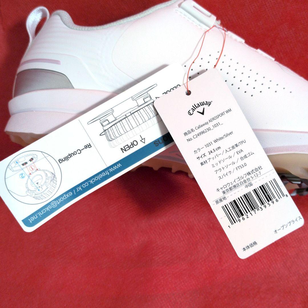【未使用】キャロウェイ／Callaway AEROSPORT WMゴルフシューズ