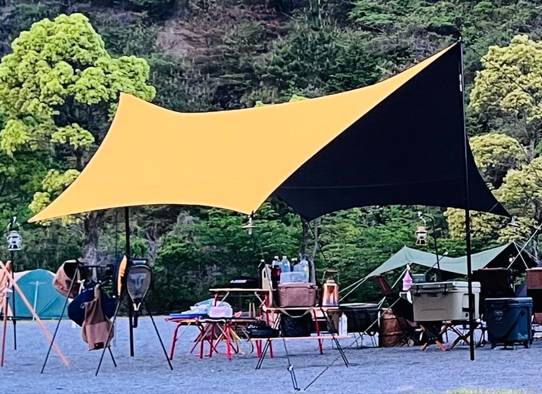 ポールとセットで★URBAN FOREST ヘキサタープ　きいろ