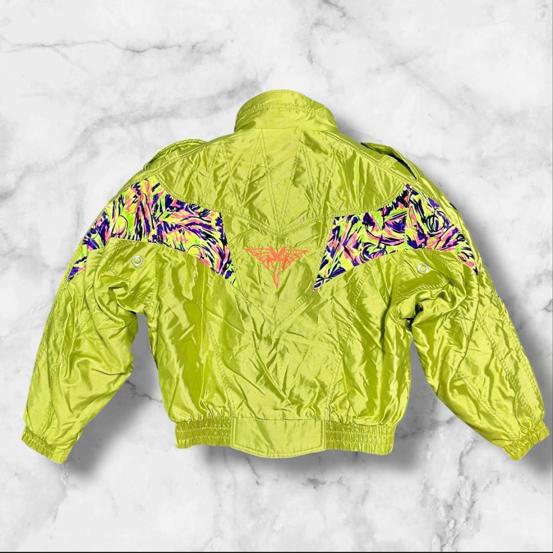 デサント 希少 XO スキーウェア ジャケット 派手柄 90s ヴィンテージ