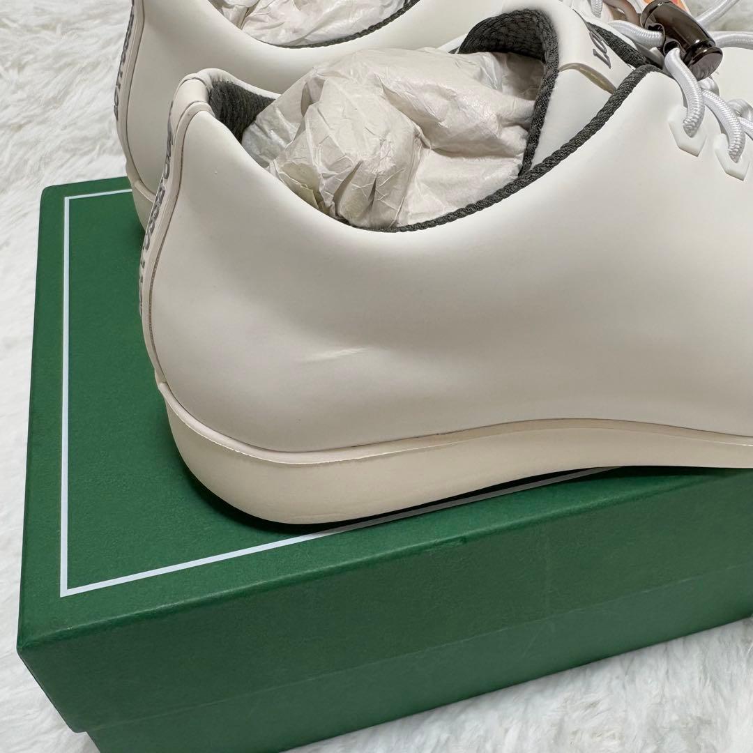 【新品】　LOTTUSSE Golf レザーゴルフシューズ 24.0 ホワイト