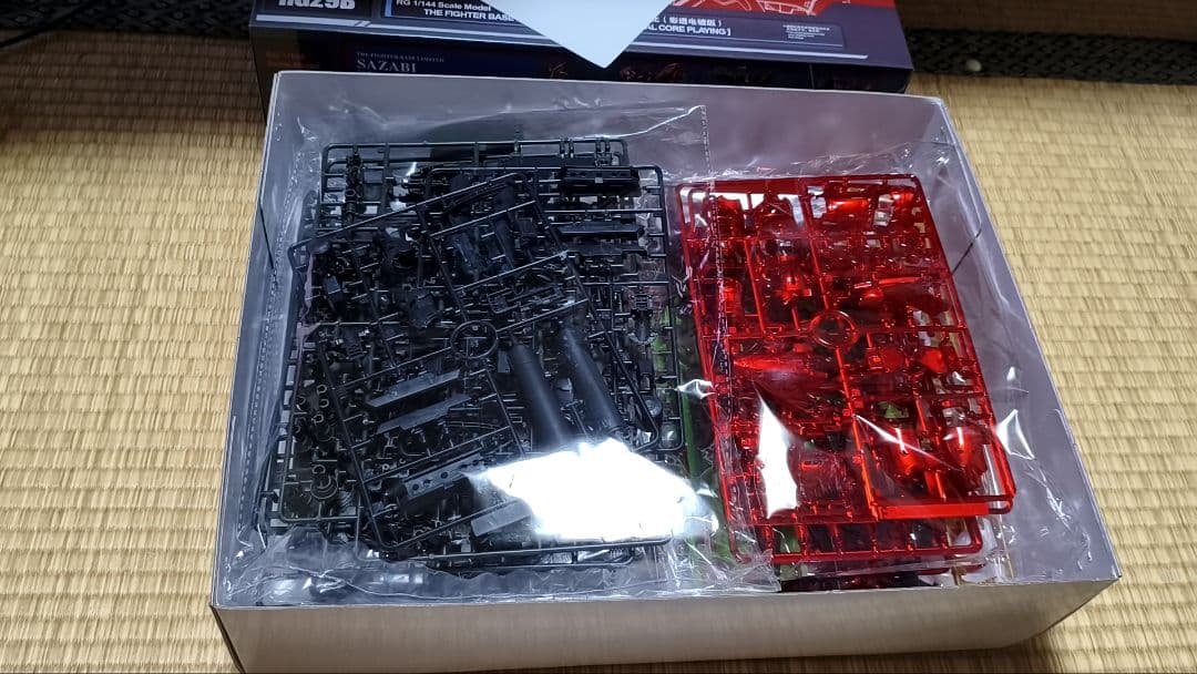 RG 　1/144　沙扎比　メカニカルコアメッキ