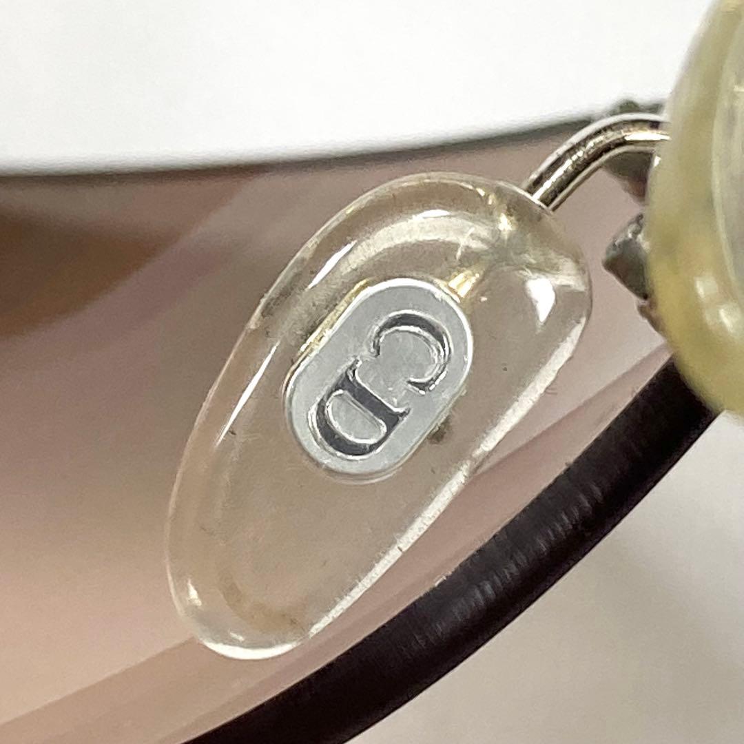 美品✨Christian Dior MINIPOP リムレスサングラス ブラウン