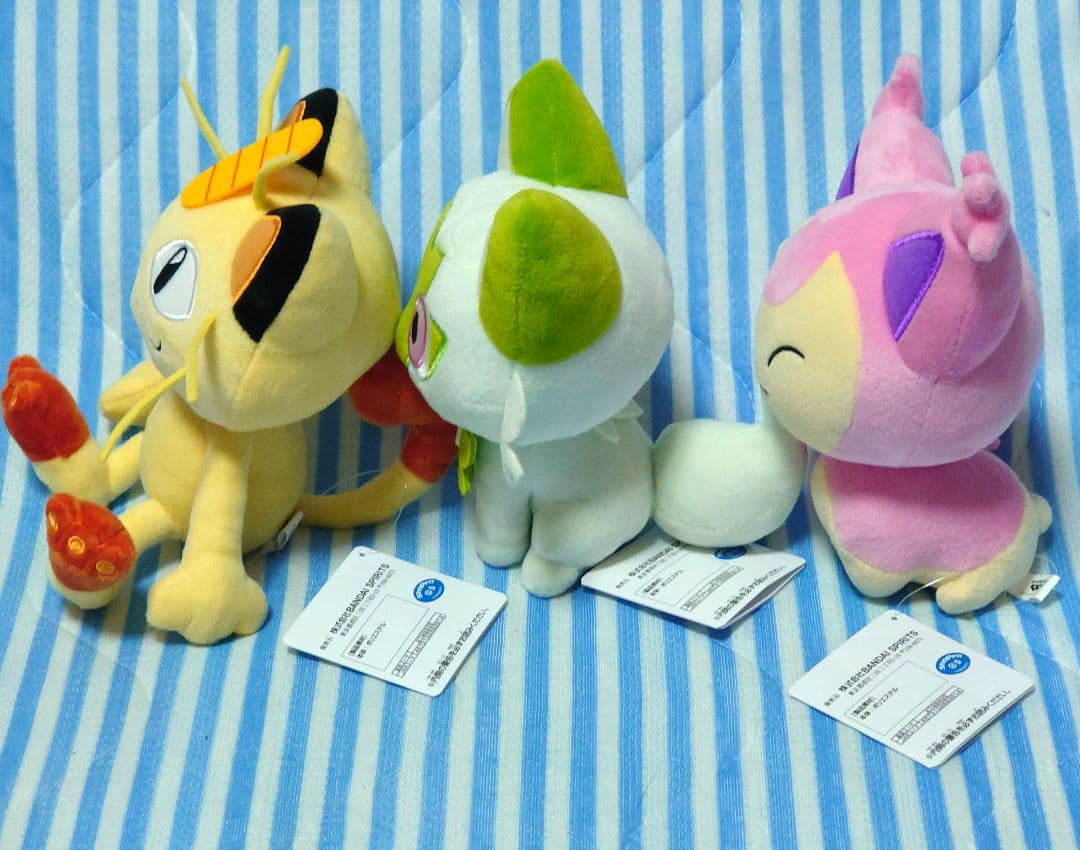 豪華14点★ポケモン　ぬいぐるみ＆ダイカットショルダーバッグ　まとめ売り