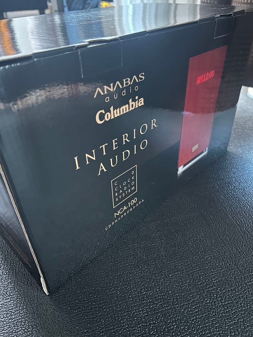 【新品未使用】Columbia ANABAS CDクロックラジオシステム
