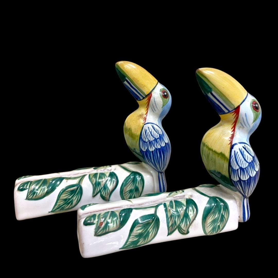 希少　HERMES　エルメス　カードスタンド　トゥカン　鳥　箸置き　バード