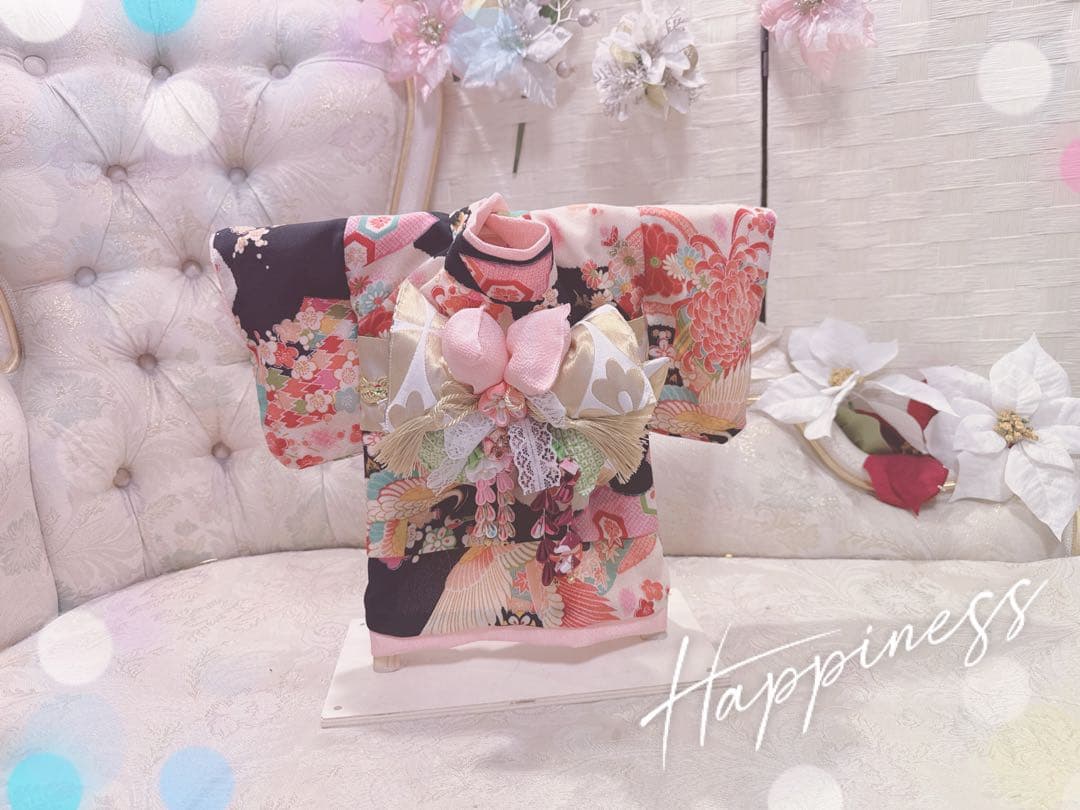 B465.pon2pan2☆犬オーダー3ウェイお着物☆犬お着物