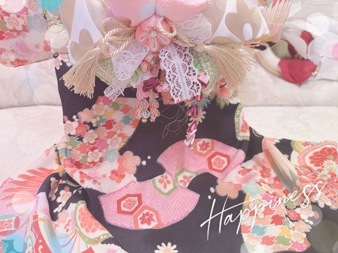 B465.pon2pan2☆犬オーダー3ウェイお着物☆犬お着物