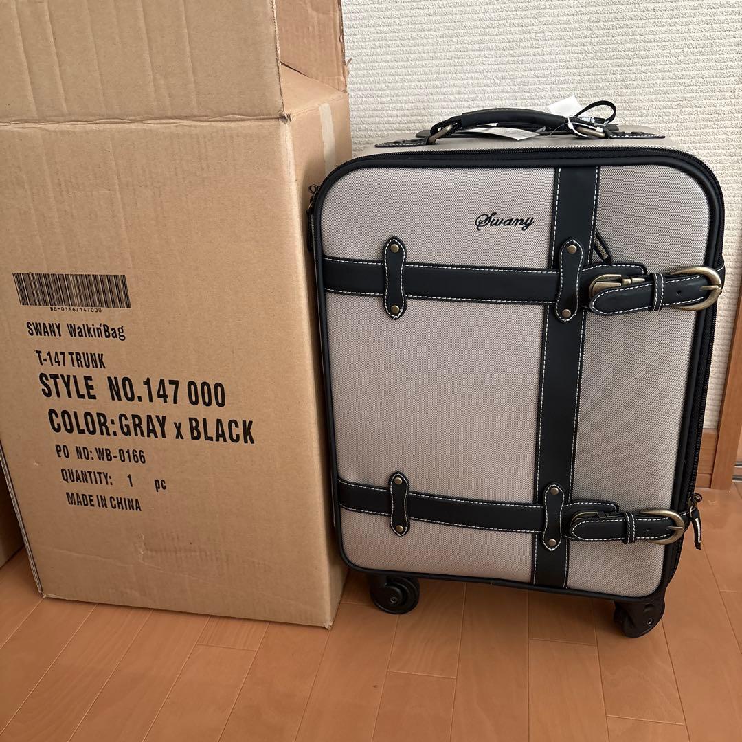 ✨新品✨SWANY トランクキャリーバッグ ウォーキングバッグ