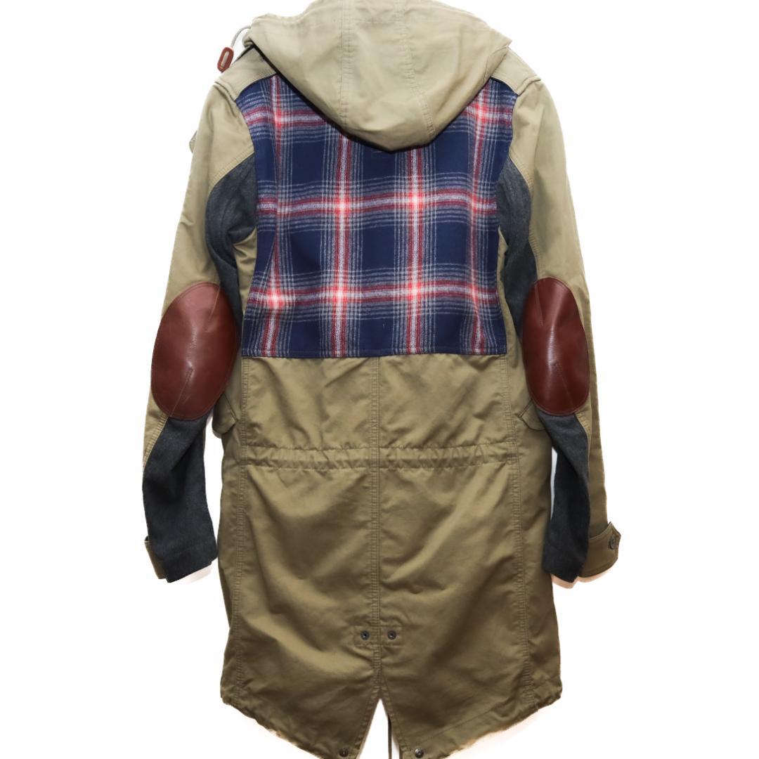 【美品】2010AW ジュンヤワタナベ モッズコート XS ギャルソン