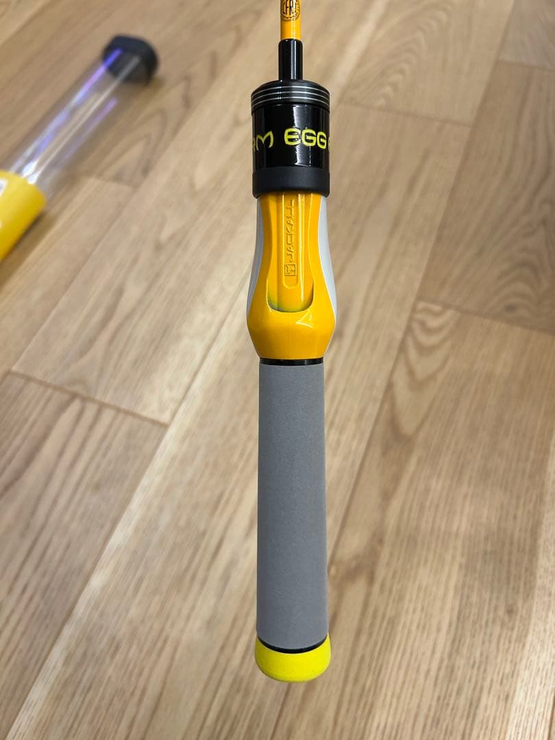 【美品】ジャッカル エッグアームロンガー　エッグイエロー