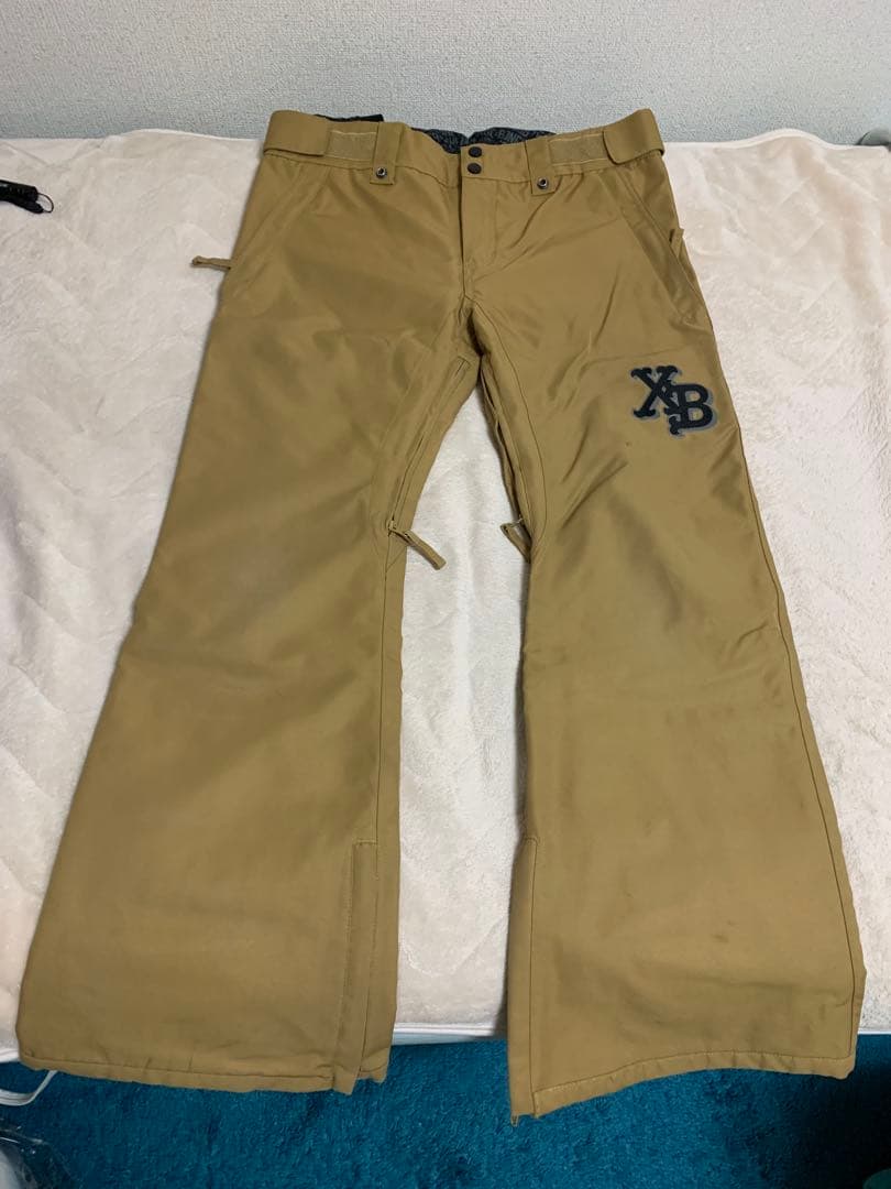 【X-LARGE】×【BON FIRE】 Ball Parkパンツ Sサイズ