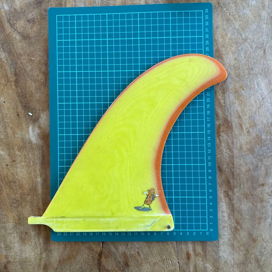 CAPTAIN FIN サーフボードフィン イエロー/オレンジ