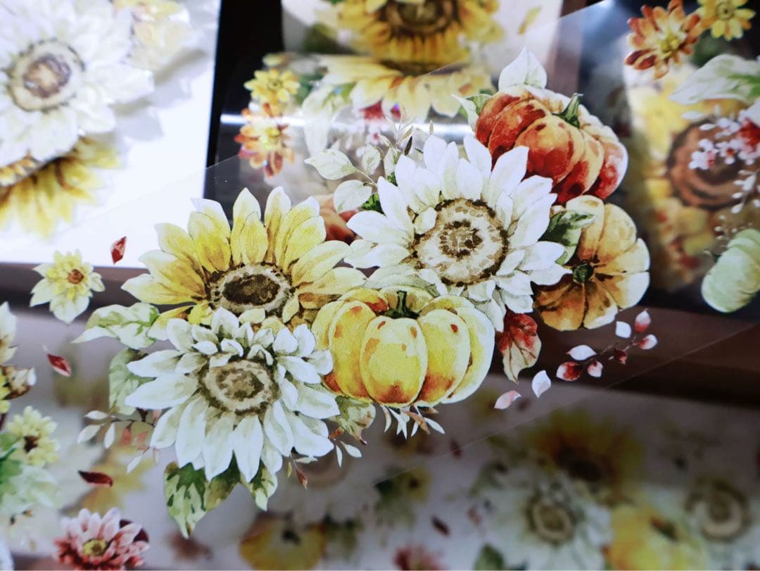 ⭐️SALE⭐️ 壹洱原创《金色麦田》海外マスキングテープ　マステ 【2565】