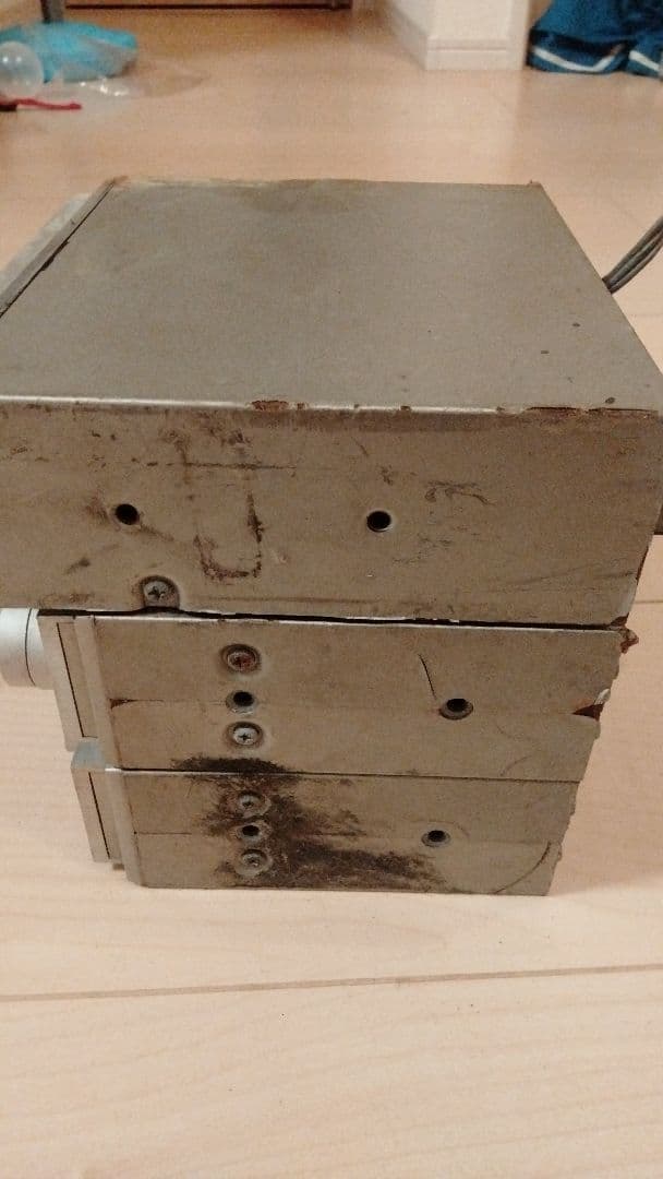 Clarion 当時物 カーオーディオ 動作未確認シャンク