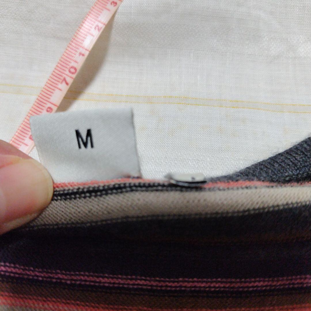 ジョンスメドレー　ボーダーウールニット