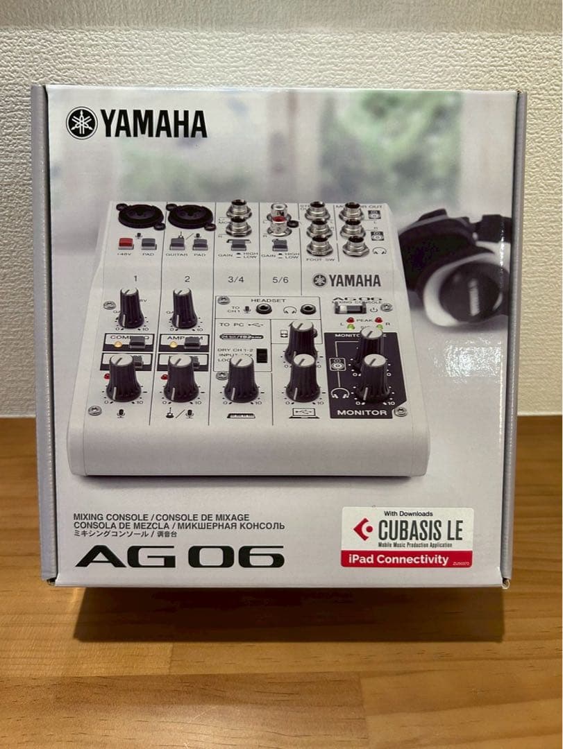 YAMAHA AG06 ウェブキャスティングミキサー (ヤマハ)