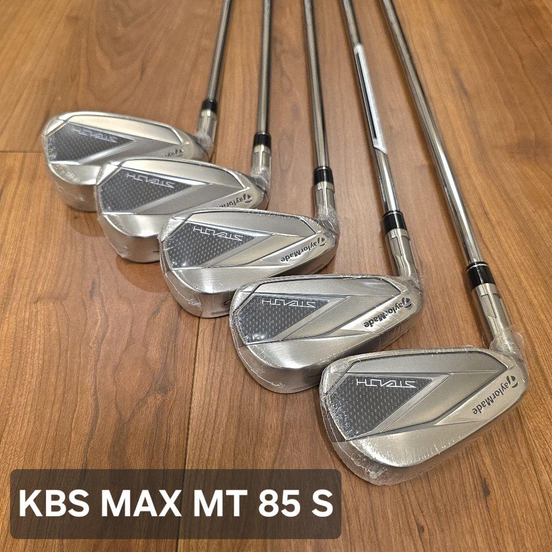 【新品未使用 レフティ】テーラーメイド ステルス アイアン 5本セット