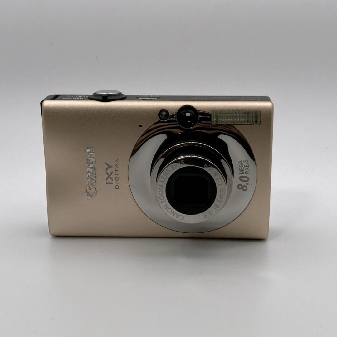 【美品】箱付き Canon IXY DIGITAL 20 IS カメラ キャメル
