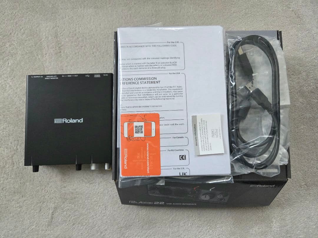 Roland Rubix 22 USBオーディオインターフェイス