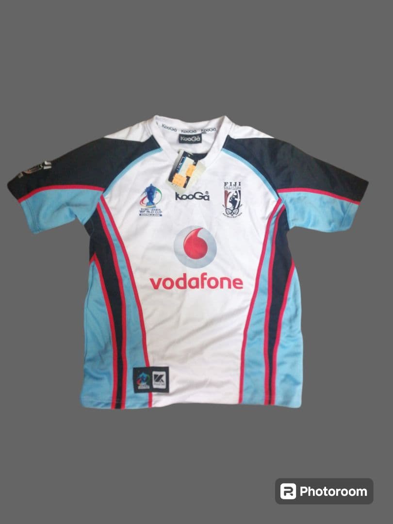 激レア！ラグビーリーグ フィジー代表ユニフォーム Lサイズ(実質XL～2XL)
