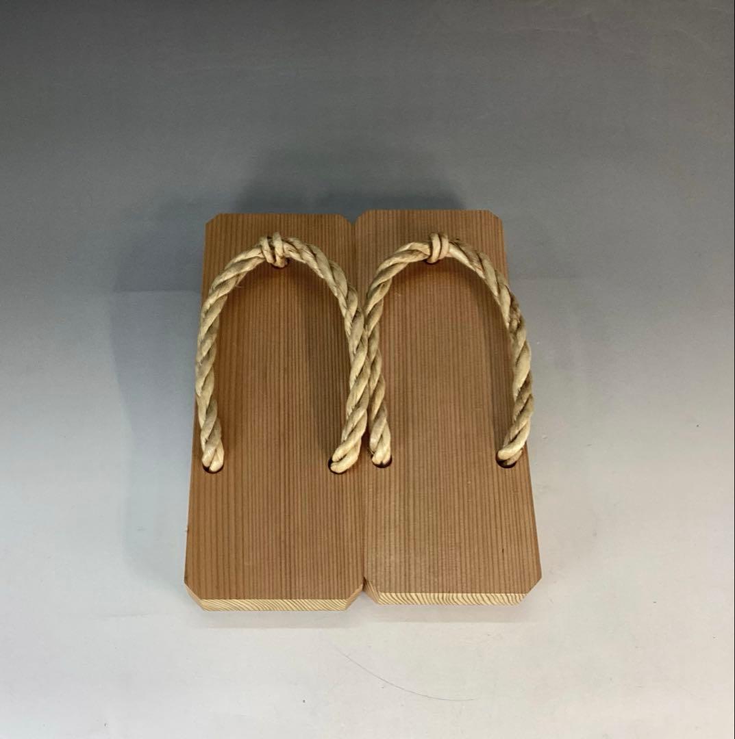 【中古品】露地下駄　駒下駄　3足セット①（紙箱）USED〈税込•送料込〉