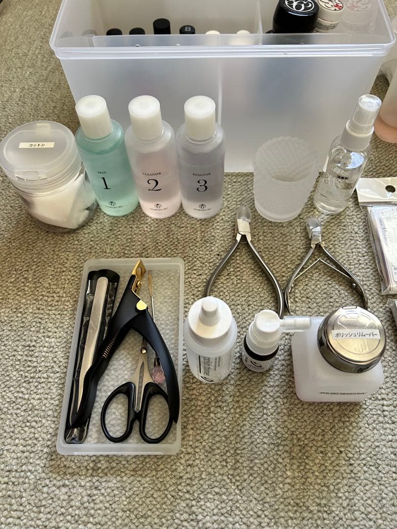 ネイルアート練習用具セット