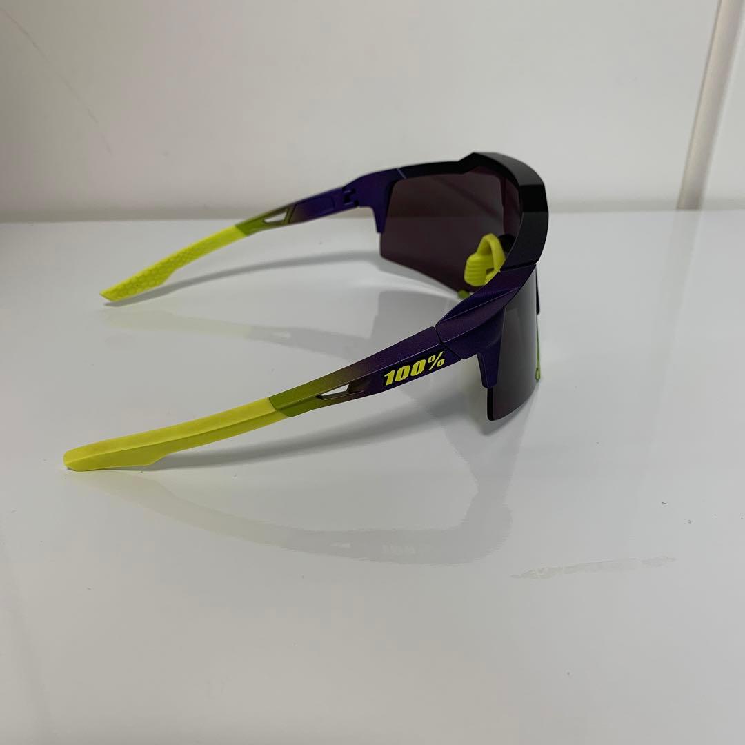 100% サングラス　スピードクラフト　マットメタリック