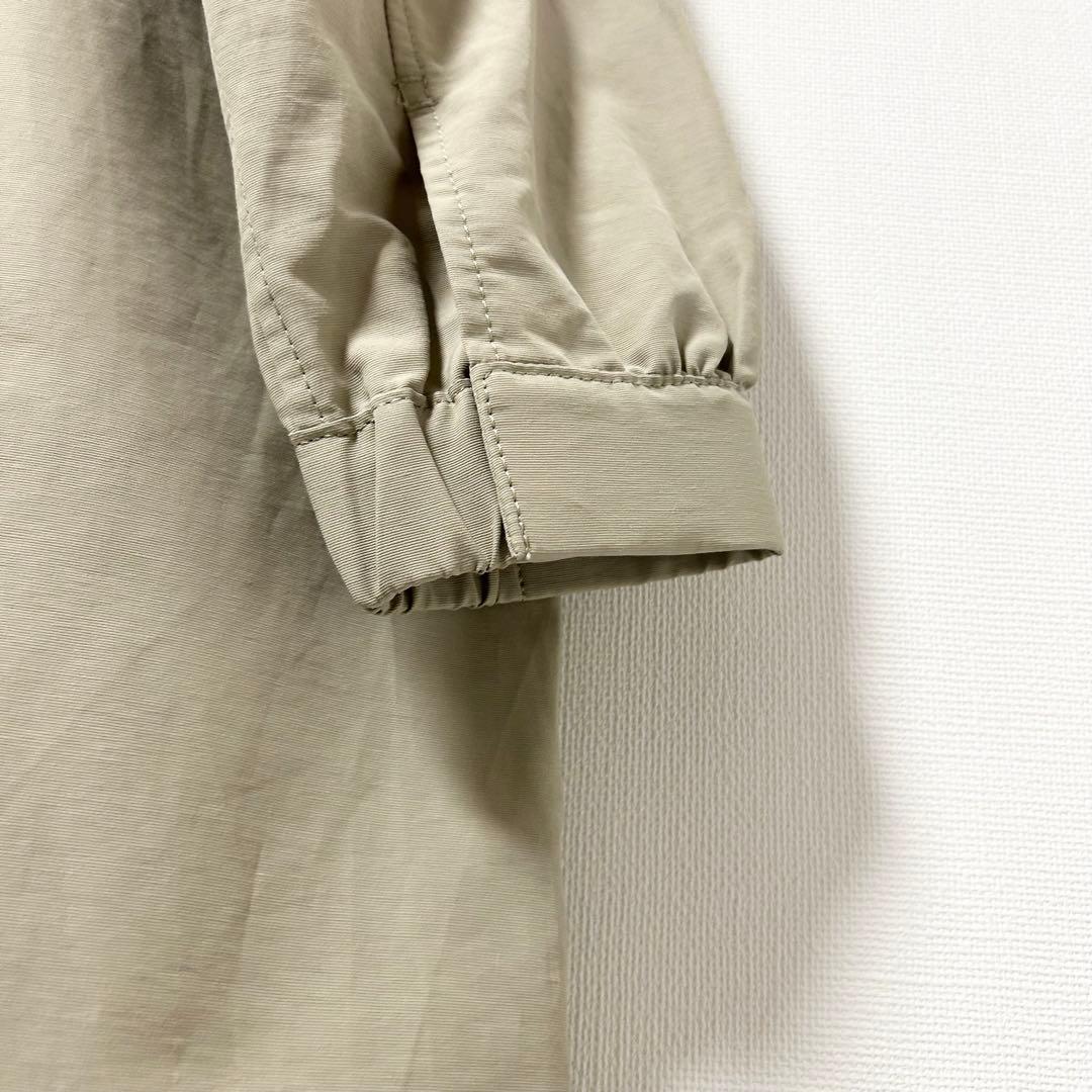 2025SS✨自由区　コットンナイロンタッサーライナー付きスタンドカラー コート