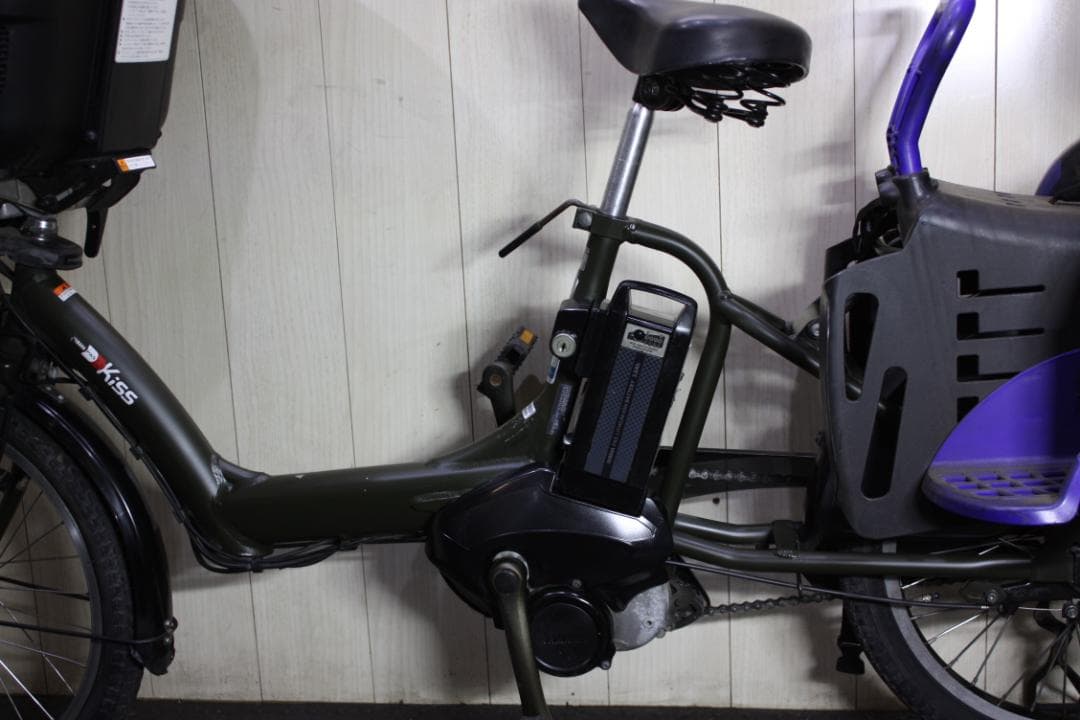 ヤマハPAS Kiss mini XOT5-0008 20型8.7AH 無光沢緑