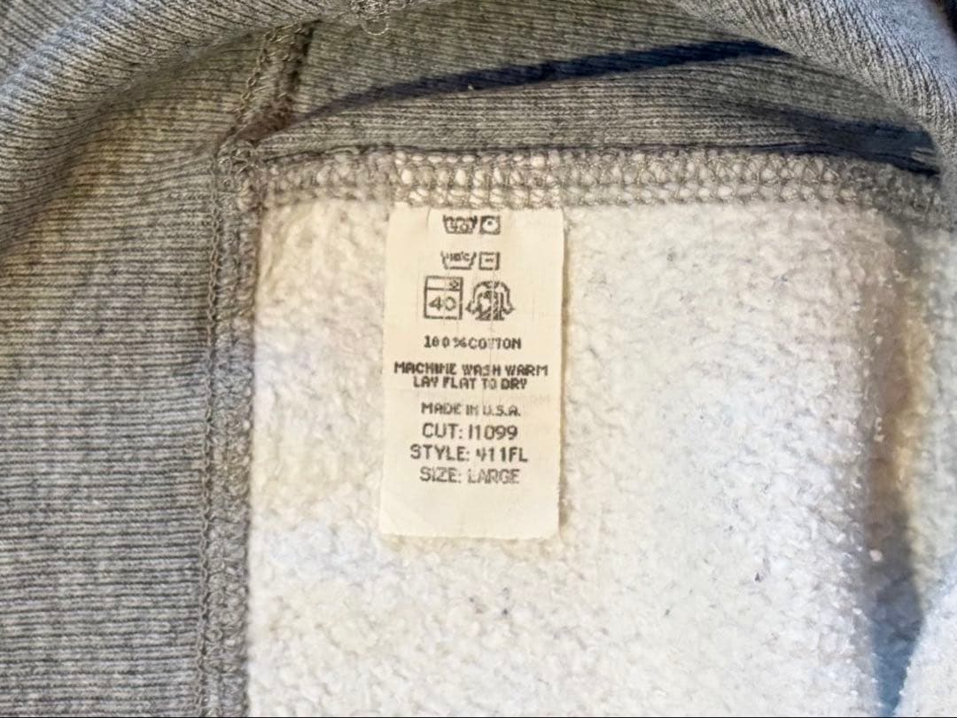 90s supreme リバースウィーブ スウェット L 初期 USA製